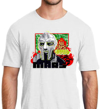 Load image into Gallery viewer, Art Society x MARS x MF DOOM ALL CAPS TEE SHIRT WHITE