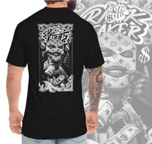 Load image into Gallery viewer, Art Society RISK TAKER TEE SHIRT BLACK FRONT/BACK