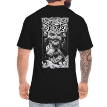 Load image into Gallery viewer, Art Society RISK TAKER TEE SHIRT BLACK FRONT/BACK