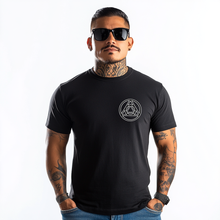 Load image into Gallery viewer, Art Society RISK TAKER TEE SHIRT BLACK FRONT/BACK