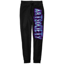 Load image into Gallery viewer, Art Society SCRIPT V2 JOGGERS BLACK