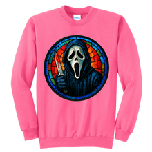 Load image into Gallery viewer, Art Society STAINED GLASS GHOSTFACE CREW SWEATSHIRT VOL.2