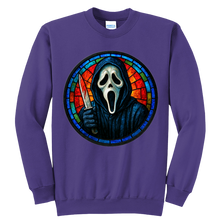 Load image into Gallery viewer, Art Society STAINED GLASS GHOSTFACE CREW SWEATSHIRT VOL.2