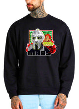 Load image into Gallery viewer, Art Society x MARS x MF DOOM ALL CAPS CREW SWEATSHIRT BLACK