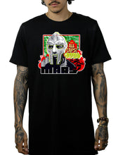 Load image into Gallery viewer, Art Society x MARS x MF DOOM ALL CAPS TEE SHIRT BLACK