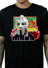 Load image into Gallery viewer, Art Society x MARS x MF DOOM ALL CAPS TEE SHIRT BLACK