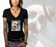 Load image into Gallery viewer, Art Society x GODFFITI PAYASO WOMENS TEE BLACK