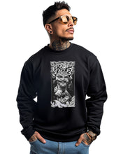Load image into Gallery viewer, Art Society RISK TAKER CREW SWEATER BLACK