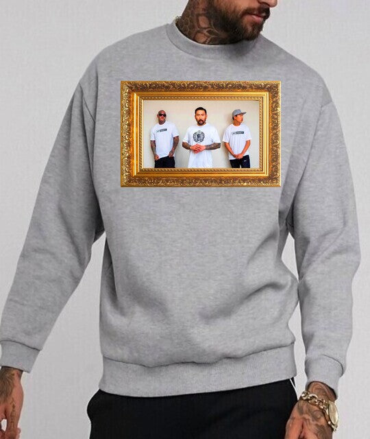 Art Society SUPER DRIP CREW SWEATSHIRT GREY – artsocietyclothing