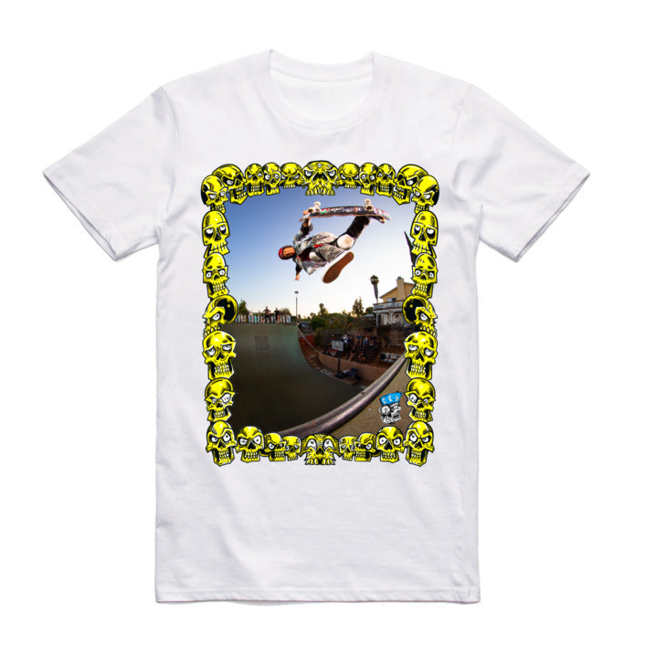 Art Society LEGENDS OF SKATE VOL. 1 HOSOI TEE SHIRT WHITE