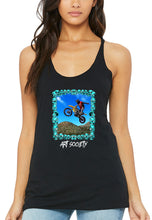 Load image into Gallery viewer, Art Society MANNYS YARD WOMENS TANK TOP BLACK