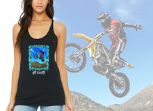 Load image into Gallery viewer, Art Society MANNYS YARD WOMENS TANK TOP BLACK