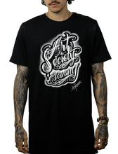 Load image into Gallery viewer, Art Society MR. RUCA SCRIPT TEE SHIRT BLACK