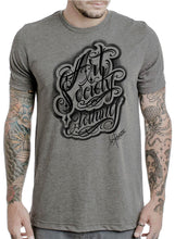 Load image into Gallery viewer, Art Society MR. RUCA SCRIPT TEE SHIRT GREY