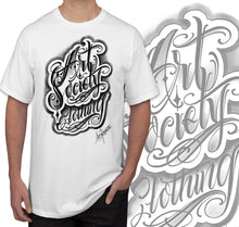 Load image into Gallery viewer, Art Society MR. RUCA SCRIPT TEE SHIRT WHITE