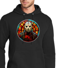 Load image into Gallery viewer, Art Society STAINED GLASS VOORHEES HOODIE BLACK