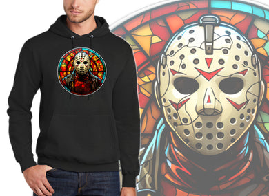 Art Society STAINED GLASS VOORHEES HOODIE BLACK