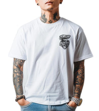 Load image into Gallery viewer, Art Society LOYALTY MAKES YOU FAMILY TEE SHIRT WHITE FRONT/BACK