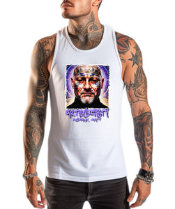 Art Society MOHAWK MATT SIGNATURE TANK TOP WHITE