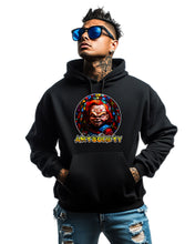 Load image into Gallery viewer, Art Society STAINED GLASS CHUCKY HOODIE BLACK