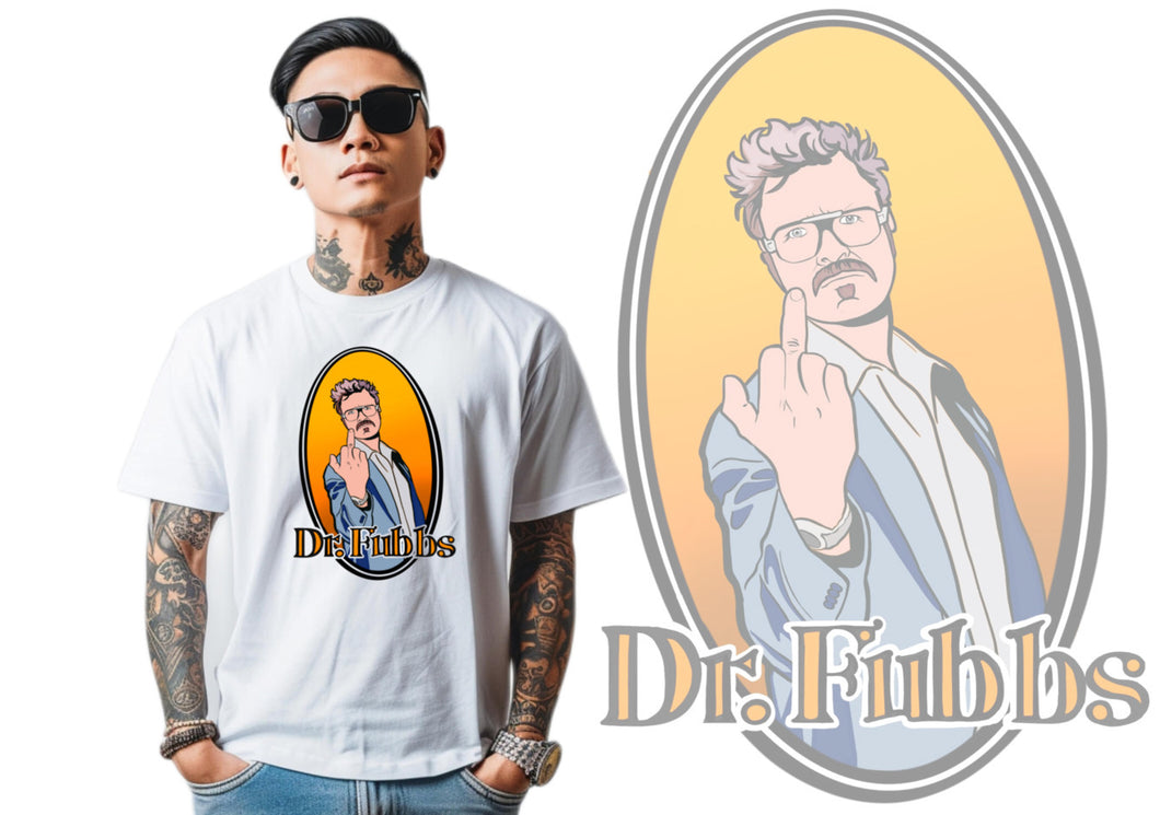 Art Society DR. FUBBS SIGNATURE TEE SHIRT WHITE