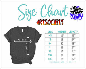Art Society WOMENS 3D GRAFFITI DRIP TEE SHIRT VOL.1