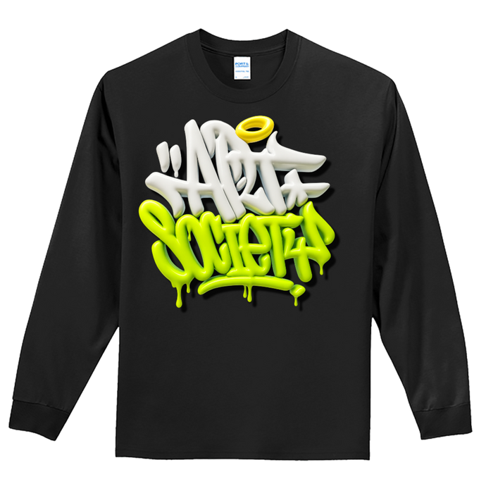 Art Society 3D GRAFFITI DRIP LS TEE SHIRT VOL.1