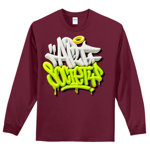 Art Society 3D GRAFFITI DRIP LS TEE SHIRT VOL.1