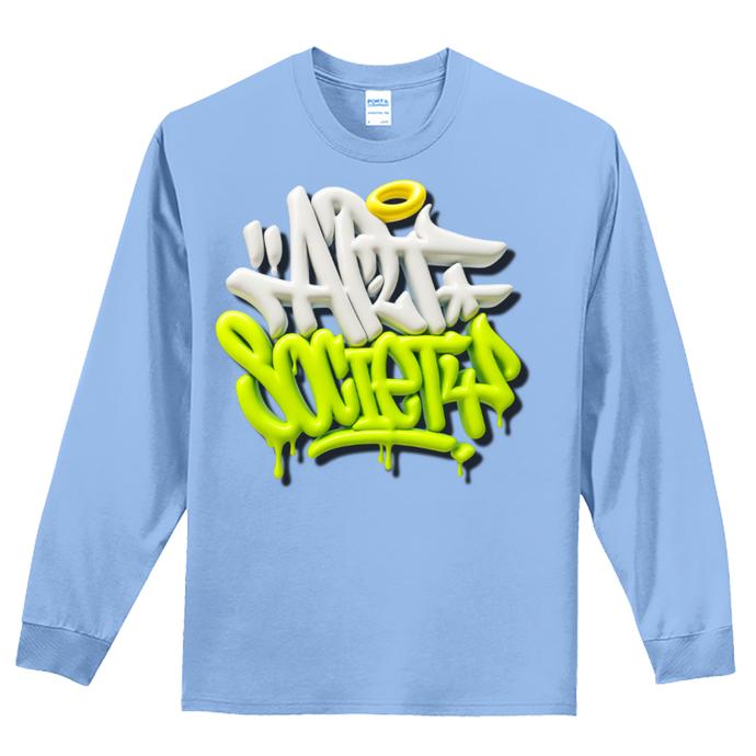 Art Society 3D GRAFFITI DRIP LS TEE SHIRT VOL.2