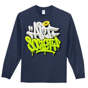 Art Society 3D GRAFFITI DRIP LS TEE SHIRT VOL.2