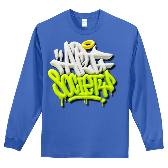 Art Society 3D GRAFFITI DRIP LS TEE SHIRT VOL.3
