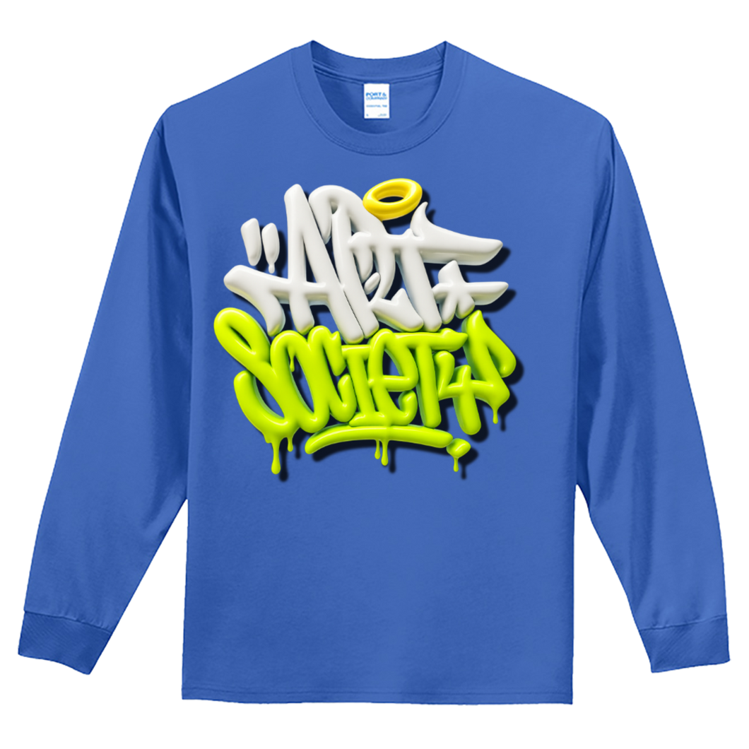 Art Society 3D GRAFFITI DRIP LS TEE SHIRT VOL.3
