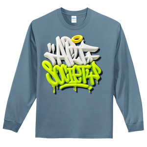 Art Society 3D GRAFFITI DRIP LS TEE SHIRT VOL.3