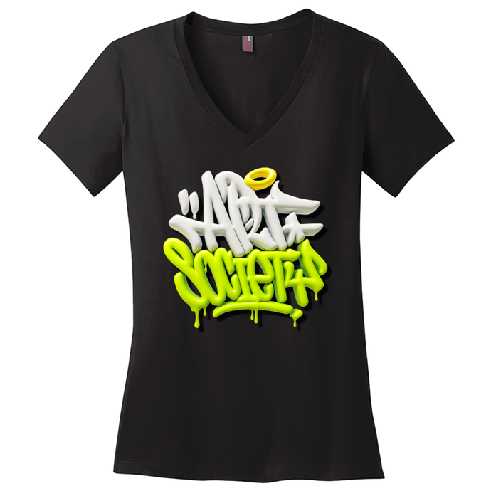 Art Society WOMENS 3D GRAFFITI DRIP TEE SHIRT VOL.1