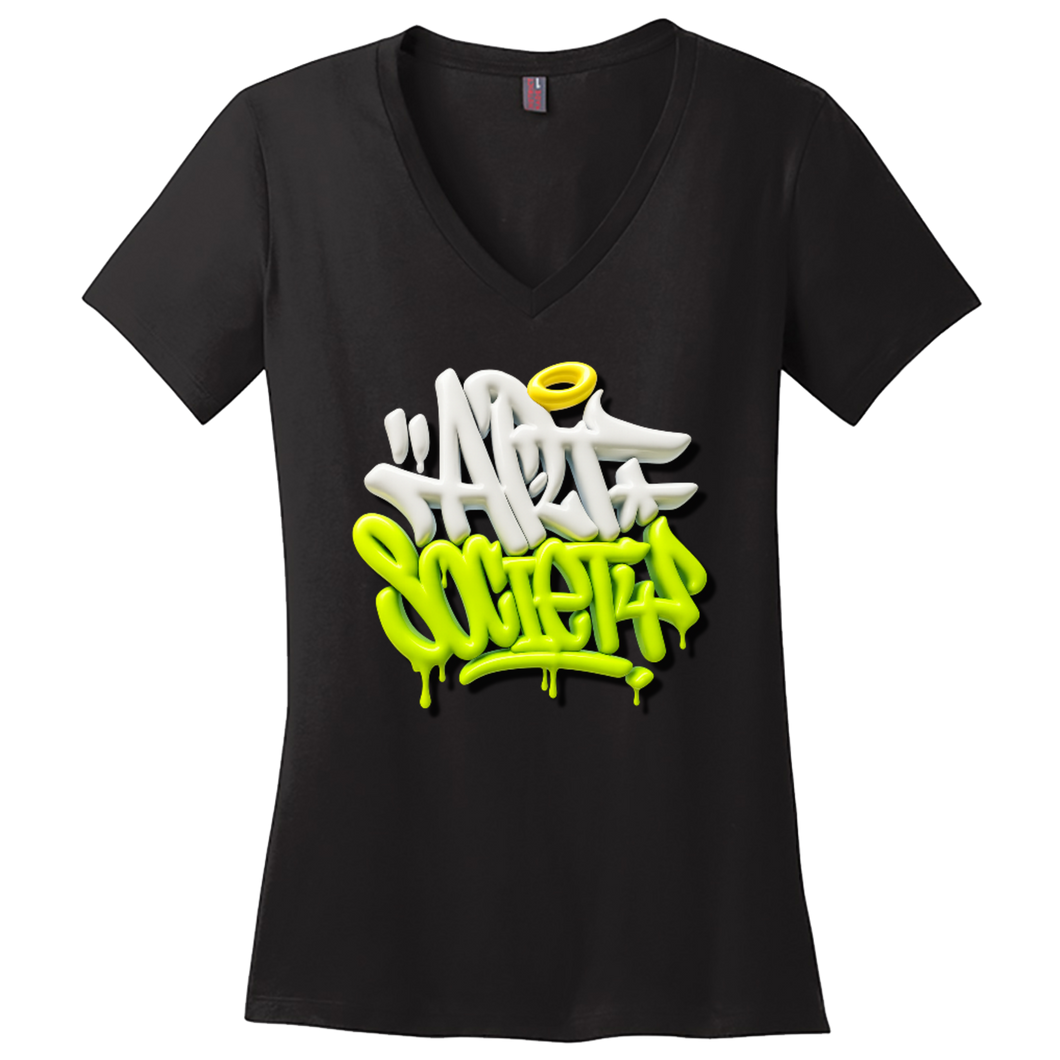 Art Society WOMENS 3D GRAFFITI DRIP TEE SHIRT VOL.1