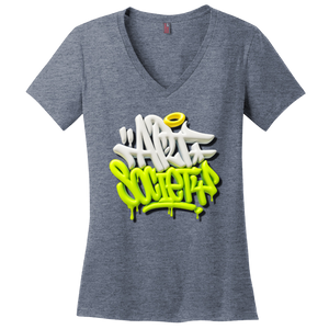 Art Society WOMENS 3D GRAFFITI DRIP TEE SHIRT VOL.1