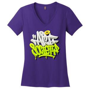 Art Society WOMENS 3D GRAFFITI DRIP TEE SHIRT VOL.1