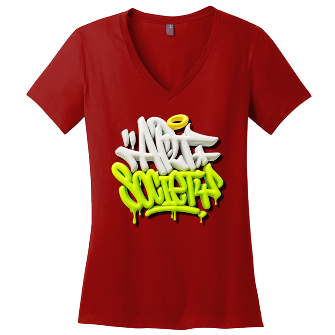 Art Society WOMENS 3D GRAFFITI DRIP TEE SHIRT VOL.2