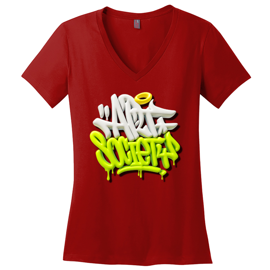 Art Society WOMENS 3D GRAFFITI DRIP TEE SHIRT VOL.2