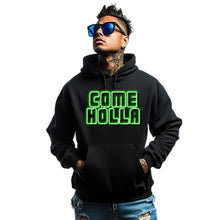 Load image into Gallery viewer, Art Society COME HOLLA SIGNATURE HOODIE BLACK