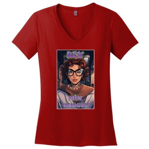 Art Society FUCK NUGGET WOMENS VNECK TEE VOL.2