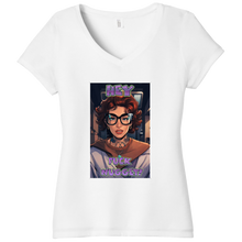 Load image into Gallery viewer, Art Society FUCK NUGGET WOMENS VNECK TEE VOL.1