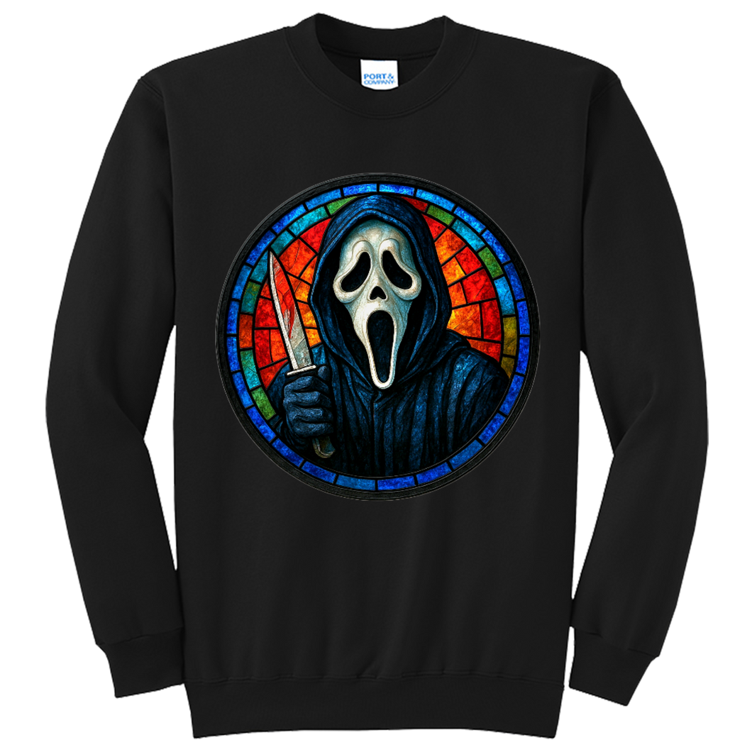 Art Society STAINED GLASS GHOSTFACE CREW SWEATSHIRT VOL.1