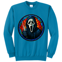 Load image into Gallery viewer, Art Society STAINED GLASS GHOSTFACE CREW SWEATSHIRT VOL.2