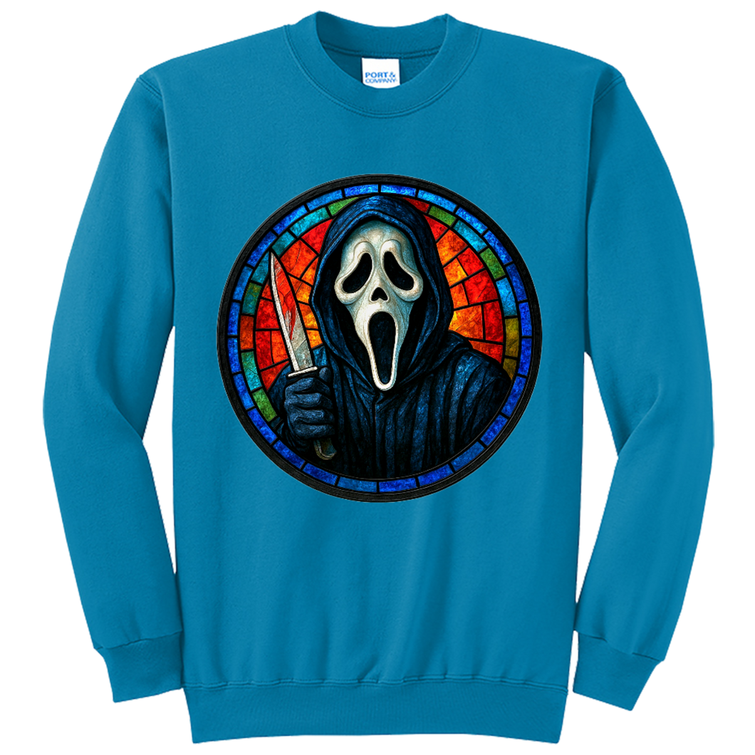 Art Society STAINED GLASS GHOSTFACE CREW SWEATSHIRT VOL.2