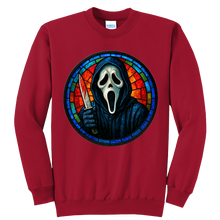 Load image into Gallery viewer, Art Society STAINED GLASS GHOSTFACE CREW SWEATSHIRT VOL.2