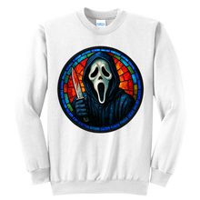 Load image into Gallery viewer, Art Society STAINED GLASS GHOSTFACE CREW SWEATSHIRT VOL.1