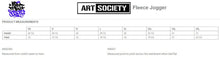 Load image into Gallery viewer, Art Society STENCIL BAR JOGGERS BLACK