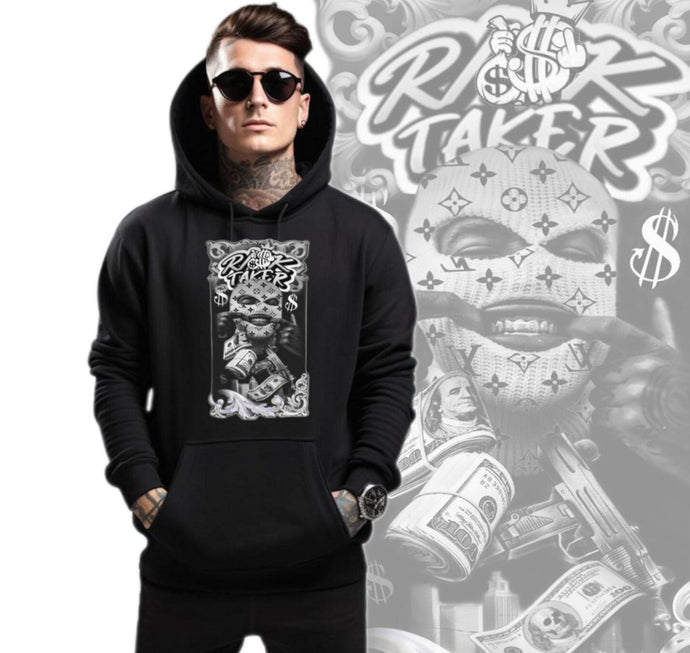 Art Society RISK TAKER HOODIE BLACK