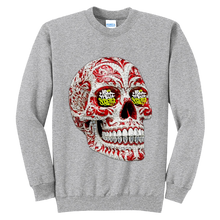 Load image into Gallery viewer, Art Society ICED OUT SUGAR SKULL CREW SWEATSHIRT VOL.1